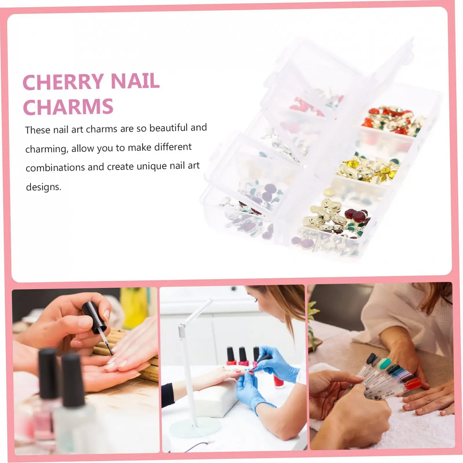 Стразы для ногтей Healeved Kirsch 240 шт., фото №3