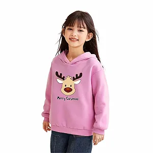 Худі Флісове Дівчаток М'яке synthetic.ua - Фото 1