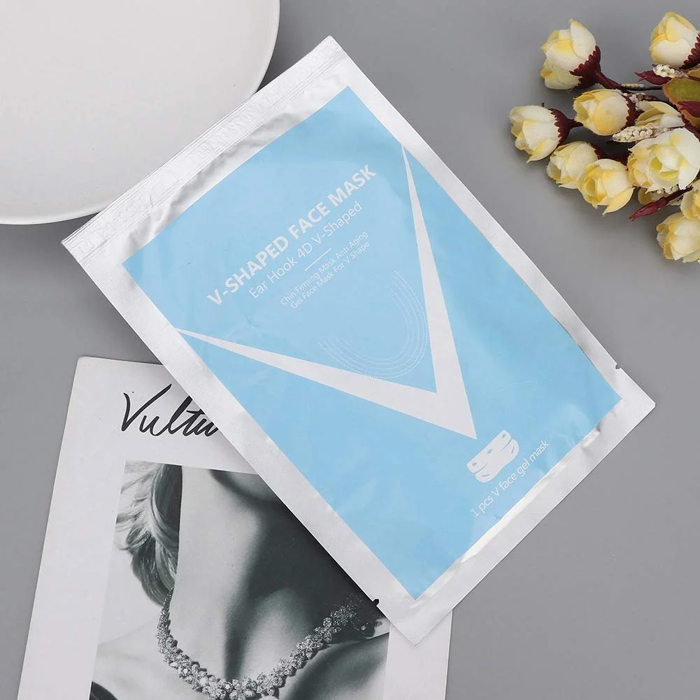 Маска для ліфтингу обличчя V-подібна гелева маска Пластир для підтяжки, фото №7