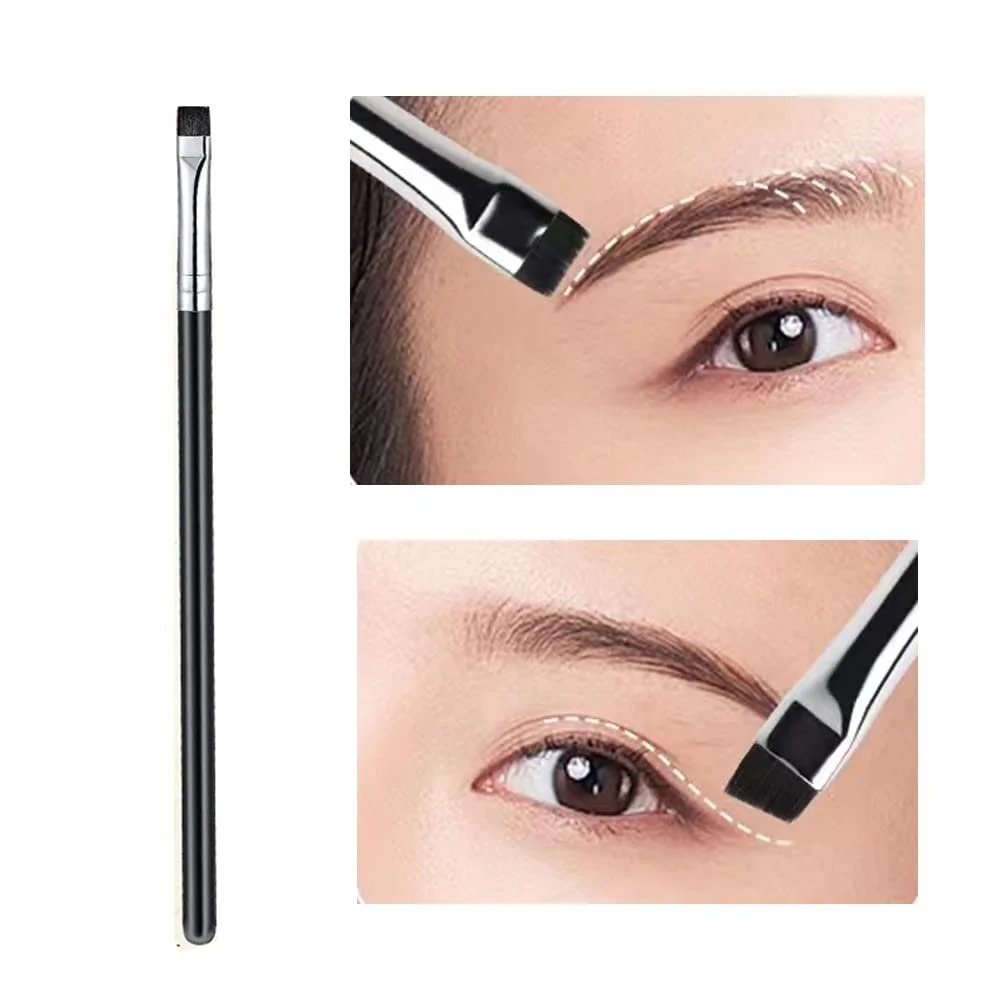 Набір пензлів для брів, підводки, плоский кут, фото №5