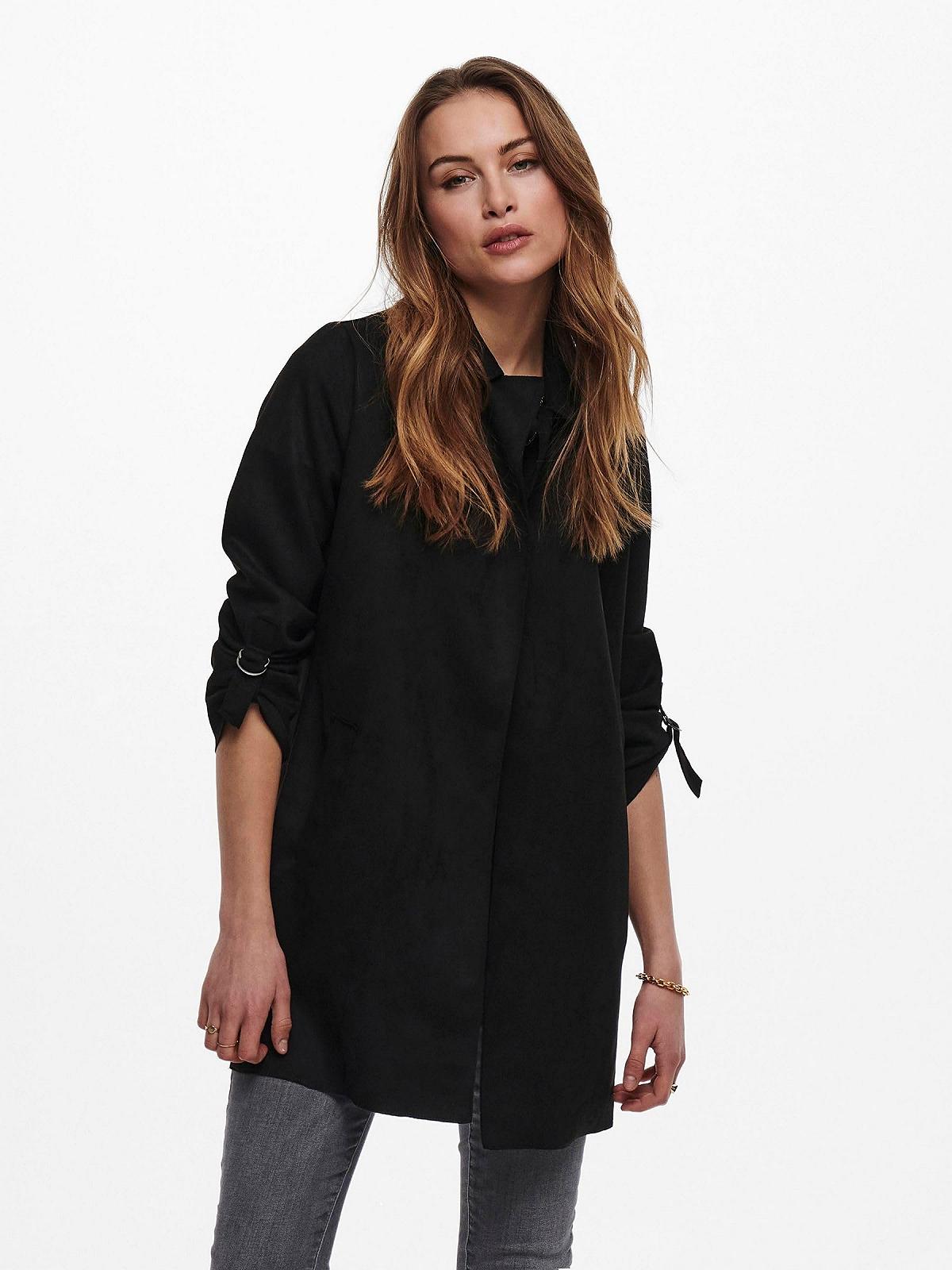 Пальто ONLY Жіноче Onljoline Faux Suede Coat Cc OTW Штучна Шкіра, фото №4 Пальто ONLY Жіноче Onljoline Faux Suede Coat Cc OTW Штучна Шкіра, фото №4