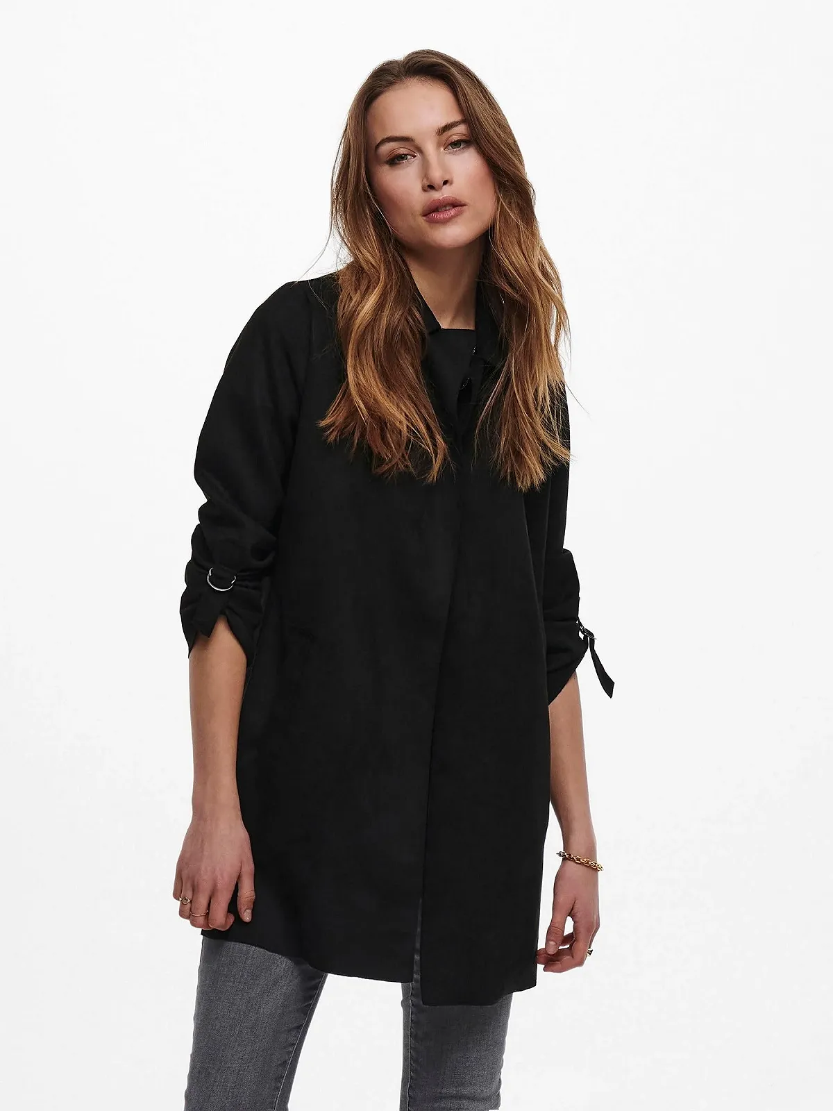 Пальто ONLY Жіноче Onljoline Faux Suede Coat Cc OTW Штучна Шкіра, фото №4 Пальто ONLY Жіноче Onljoline Faux Suede Coat Cc OTW Штучна Шкіра, фото №4