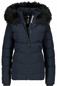 Куртка зимняя ALIFE and Kickin AdelaAK A стеганая с меховым капюшоном - Фото 1
