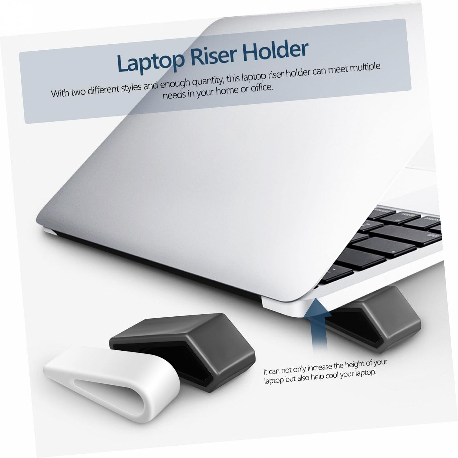 Подставка для ноутбука 4 шт. Подставка для ноутбука с вентиляцией для ноутбуков, клавиатур, планшетов и прочего, фото №7