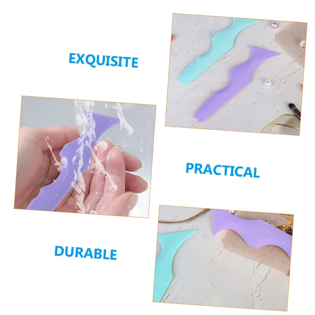 Инструмент для подводки MAGICLULU 8 шт. Силиконовая, фото №2 Инструмент для подводки MAGICLULU 8 шт. Силиконовая, фото №2