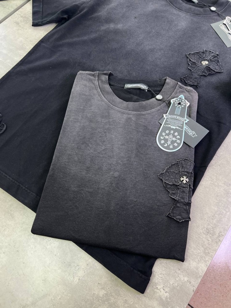 Футболка Chrome Hearts сіра f668, фото №3