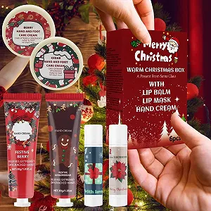 Набор кремов для рук, Рождественский подарочный набор кремов для рук, Увлажняющий крем для рук, Крем для ног, Подходит для дня рождения (6 шт. в упаковке) цена на synthetic.ua - Фото 1 Набор кремов для рук, Рождественский подарочный набор кремов для рук, Увлажняющий крем для рук, Крем для ног, Подходит для дня рождения (6 шт. в упаковке) synthetic.ua - Фото 1
