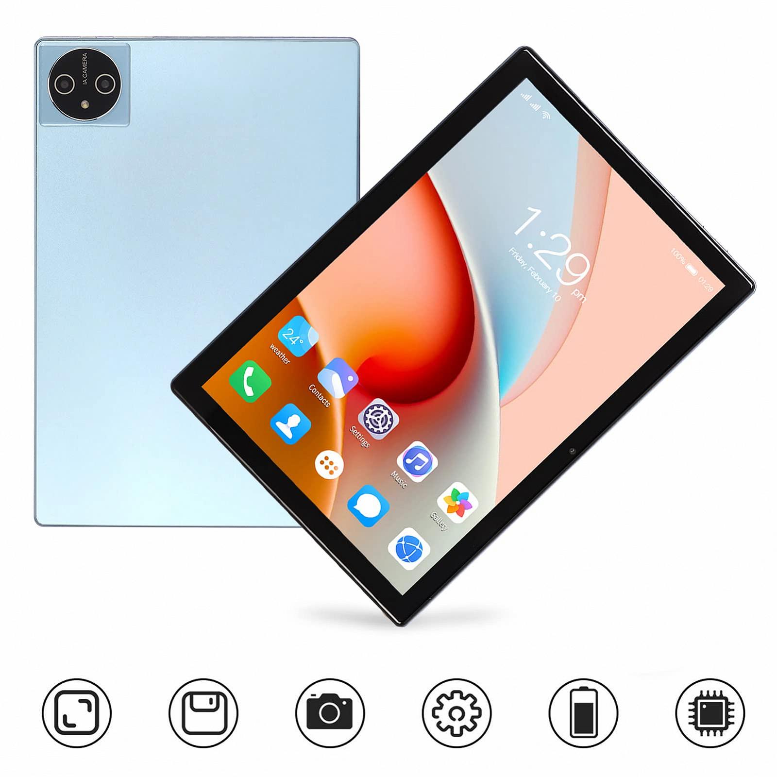 Планшет Bewinner Android12 10.1 дюймов FHD Octa-Core 8 ГБ RAM 256 ГБ ROM Dual-Камера 7000 мАч GPS Bluetooth WLAN 4G LTE с Чехлом и Клавиатурой, фото №2