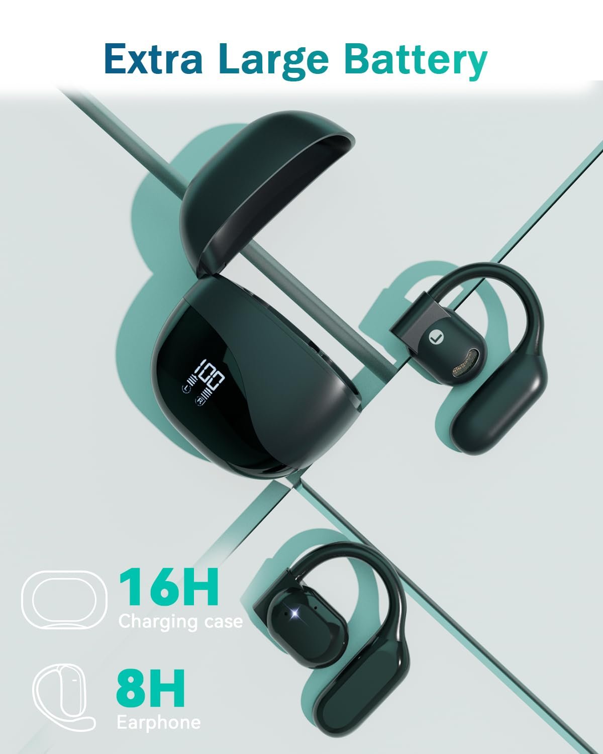 Навушники-перекладачі AI MONODEAL, 134 мови, режими перекладу в реальному часі 4, Bluetooth 5.4, для подорожей та бізнесу, фото №8