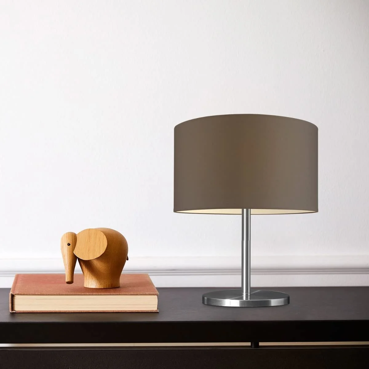 Настільна лампа Home Sweet Home Collection Mauro Bling 40 сіро-коричнева, фото №2