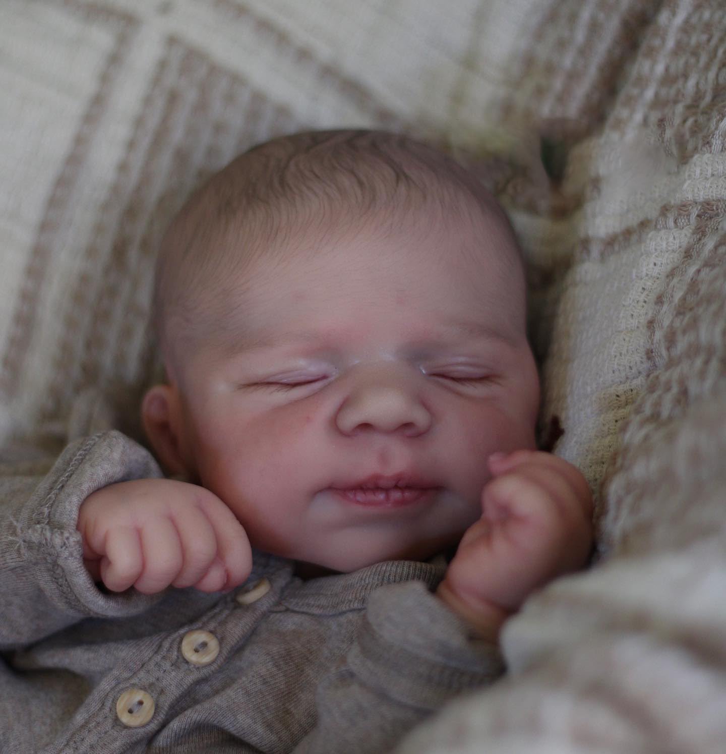 Кукла Anano Reborn Baby Full Silicone Boys Lifelike Dolls with Veins 18 Inch Waterproof Realistic Baby Doll Full Body with Hair, фото №4
