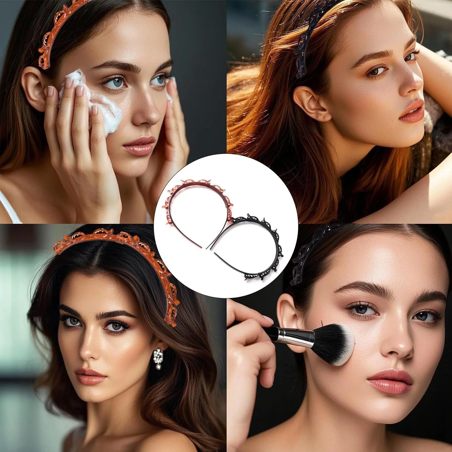 Обруч для волосся Набір з 2 штук, фото №7 Обруч для волосся Набір з 2 штук, фото №7