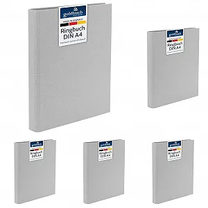 Фотоальбом на кольцах Goldbuch Bella Vista 26 x 32 см Светло-серый - Фото 1