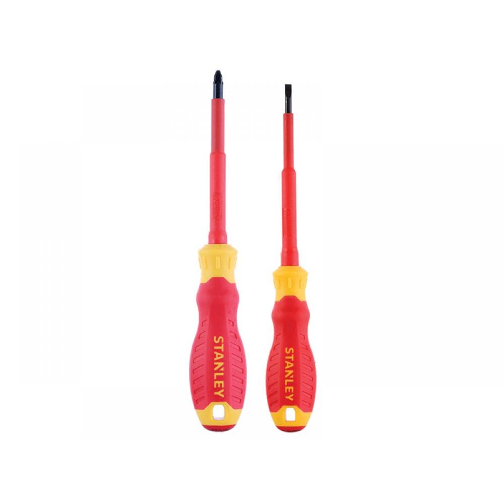 Набір викруток Stanley FatMax VDE Ізольовані 2 шт., фото №6 Набір викруток Stanley FatMax VDE Ізольовані 2 шт., фото №6