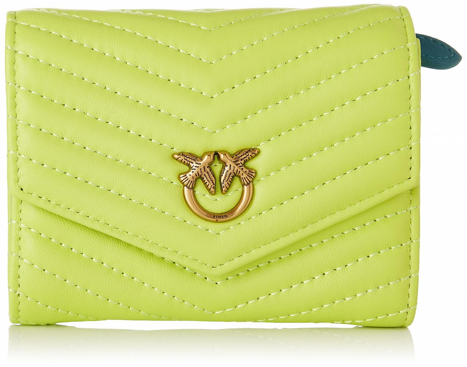 Компактний гаманець Pinko M Sheep Nappa C Аксесуар для подорожей, рожевий, фото №1