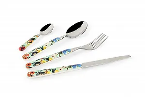 Набір столових приборів Excelsa Fiori Frida 24 предмети на 6 персон нержавіюча сталь 18/0 ціна на synthetic.ua - Фото 1 Набір столових приборів Excelsa Fiori Frida 24 предмети на 6 персон нержавіюча сталь 18/0 synthetic.ua - Фото 1