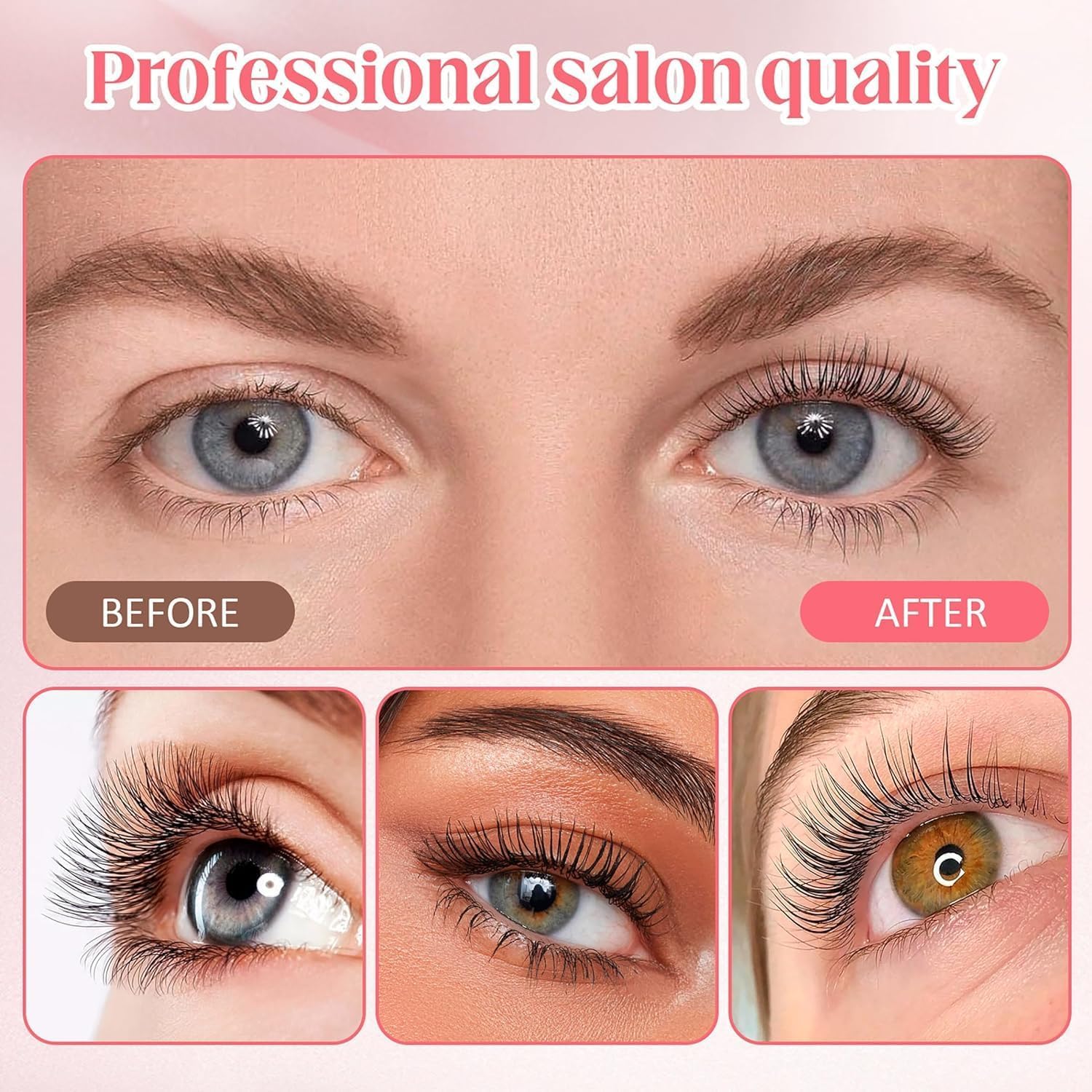 Еyelash Weixinbuy Lifting Set Starter Kit Lash Extensions Curling Lifting Kit Semi-Permanent Curling Perming Wave Suitable for Salon, фото №4
