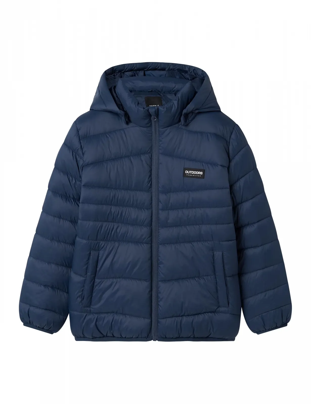 Куртка NAME IT для мальчика, утепленная, с капюшоном, фото №1