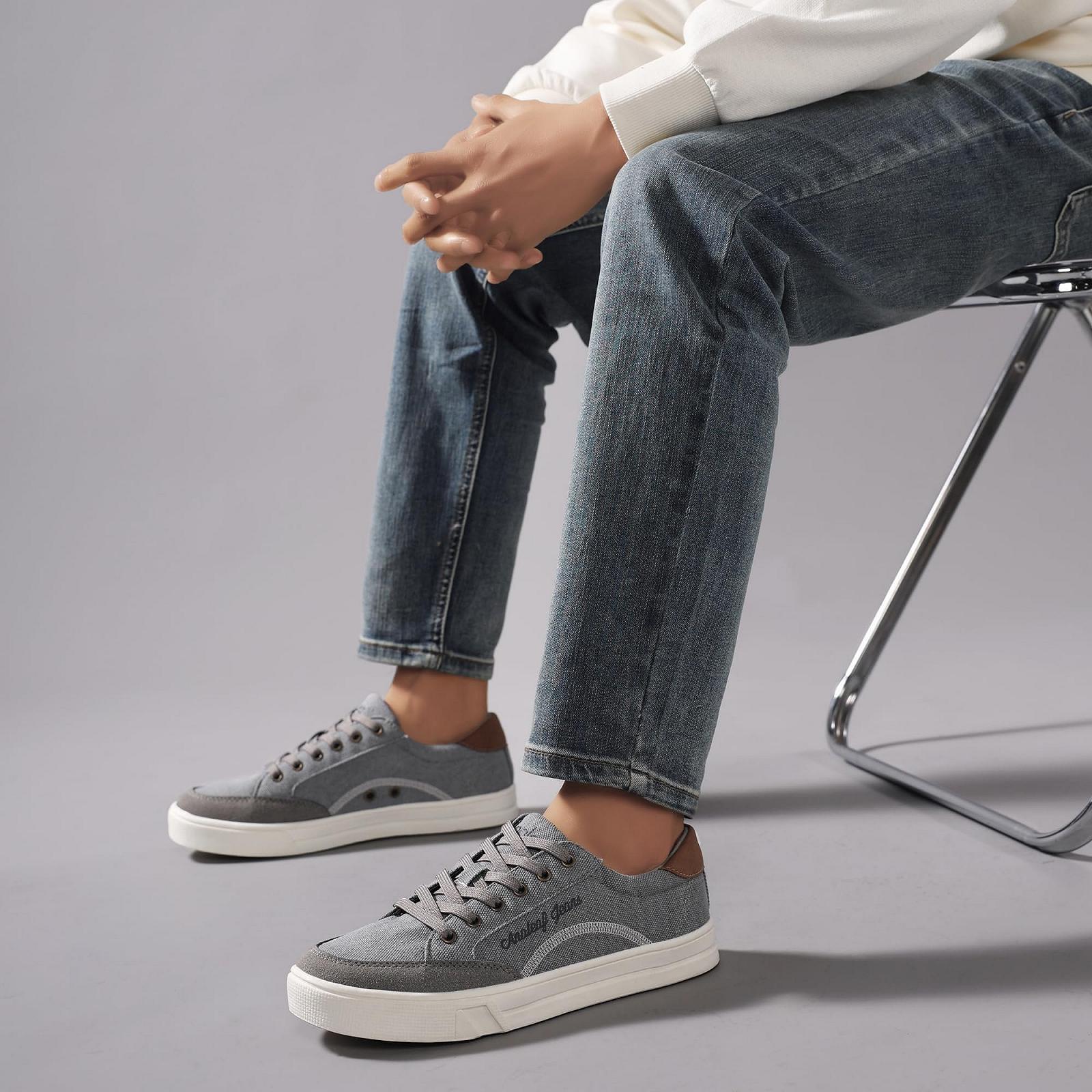 Кеди ANALEAF Чоловічі полотняні Легкі, фото №6