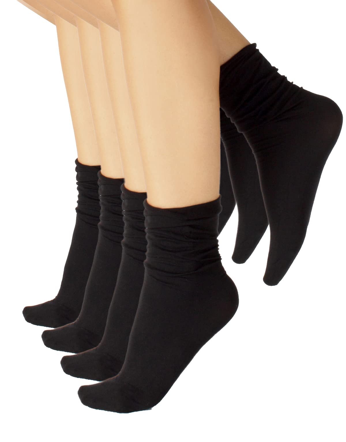 Носки Calzitaly, набор 4/5 пар, без эластичной резинки, непрозрачные, в клетку, женские гольфы, зеленый, телесный цвет, черный, синий, сделано в Италии, фото №1