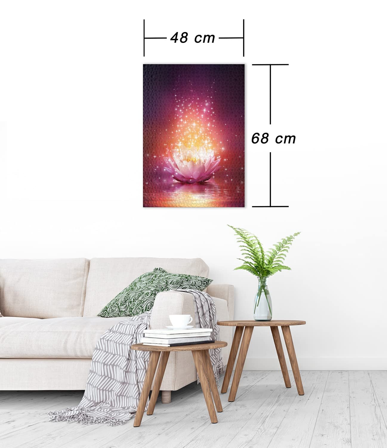 Пазл Ulmer Puzzleschmiede Modern Lotus Magic 1000 элементов Лотос, фото №3