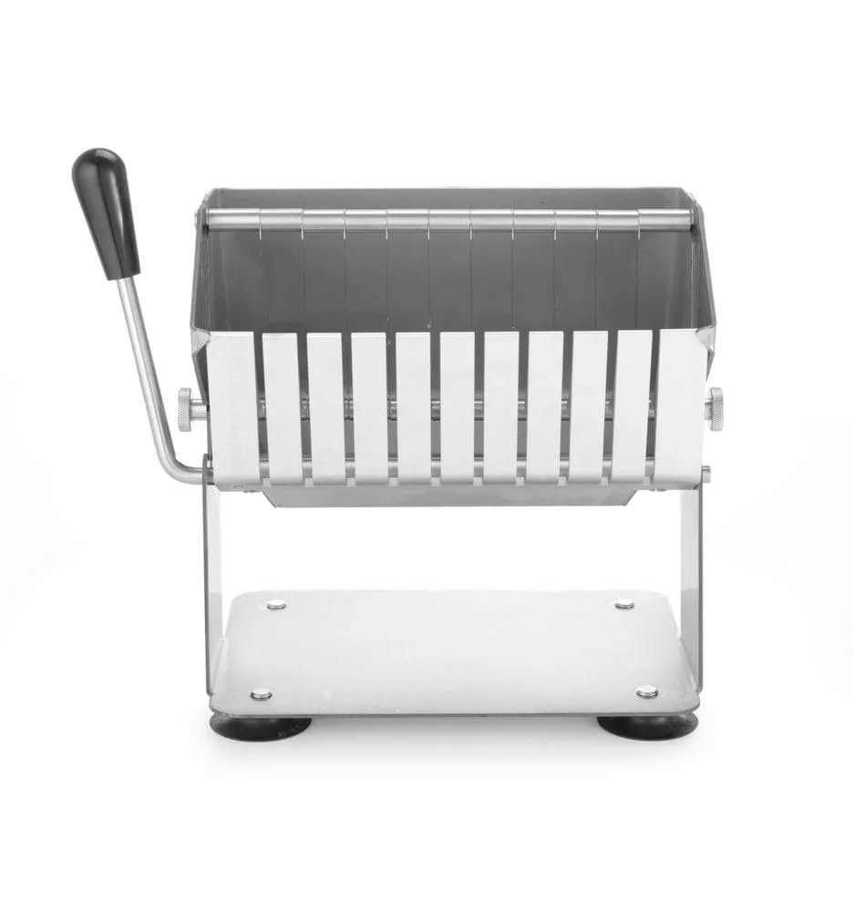 Ковбасорізка ручна професійна Hendi 222805 / Фіксована товщина 17мм / 11 скибочок / Серебриста, фото №2 Ковбасорізка ручна професійна Hendi 222805 / Фіксована товщина 17мм / 11 скибочок / Серебриста, фото №2