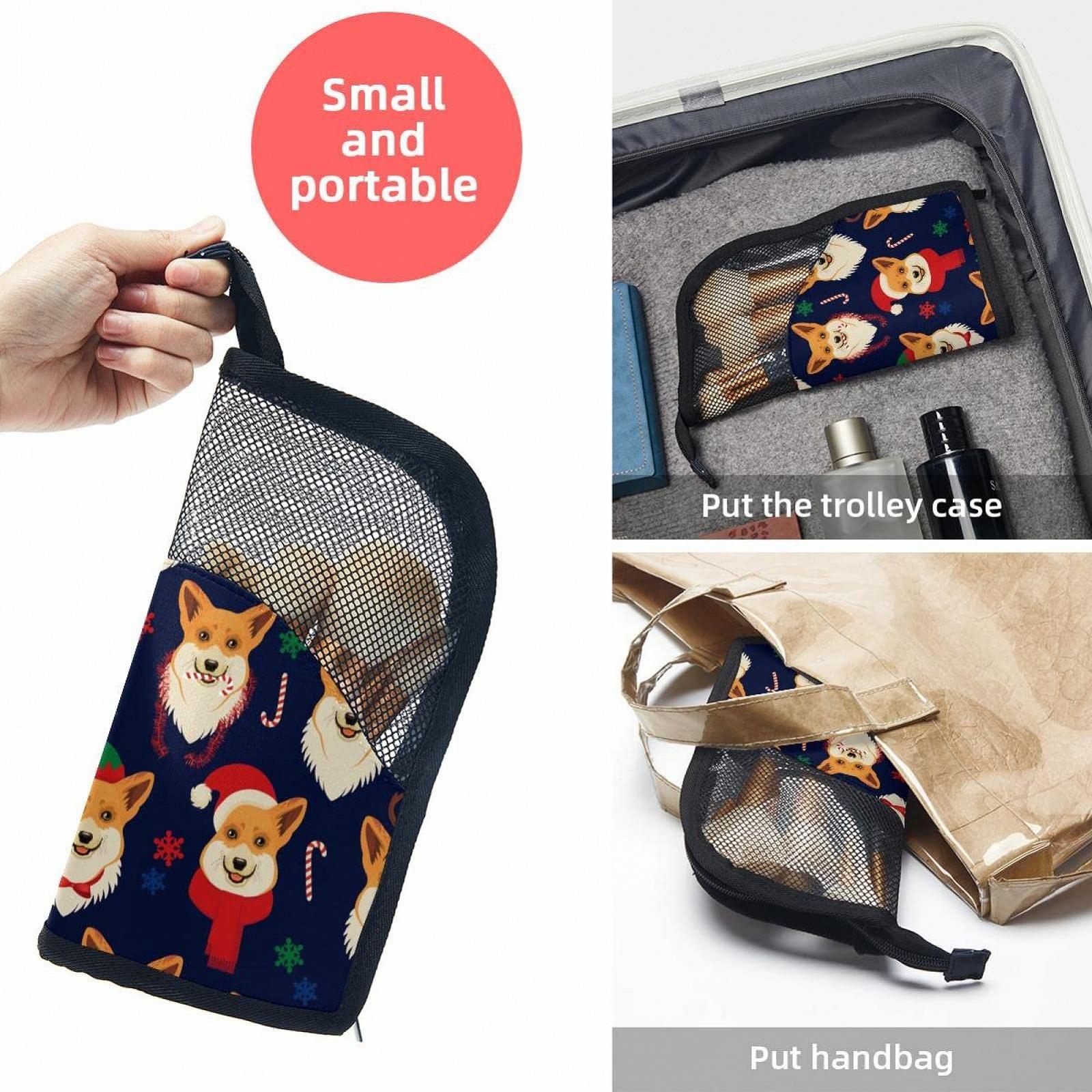 Набір кистей для макіяжу з органайзером 12 шт. Corgi, фото №5