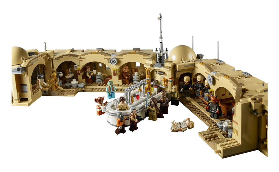 Конструктор LEGO Кантина Мос Эйсли 3187 деталей 75290, фото №6