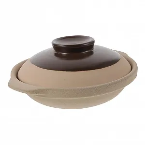 Кастрюля керамическая TIDTALEO с крышкой термостойкая с равномерным распределением тепла для всех типов плит - Фото 1