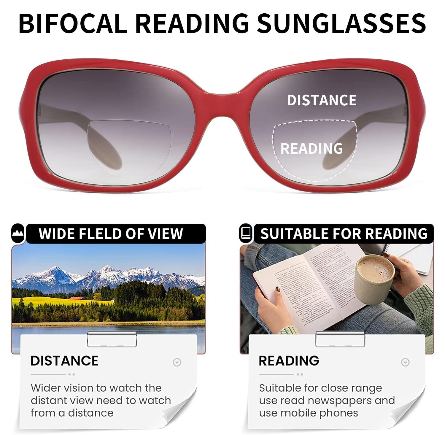 Стильные градиентные солнцезащитные очки для женщин., фото №3