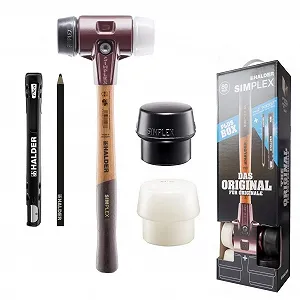 Набір молотків Halder Simplex Action Pack 2 Gardening and Landscaping/Roofing and Woodworking 2020 80 мм - Фото 1