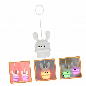 Набор HOMSFOU 5 Длинноухий кролик Силиконовый кролик Декоративный LED ночник для детской комнаты Кавовый цена на synthetic.ua - Фото 1 Набор HOMSFOU 5 Длинноухий кролик Силиконовый кролик Декоративный LED ночник для детской комнаты Кавовый synthetic.ua - Фото 1