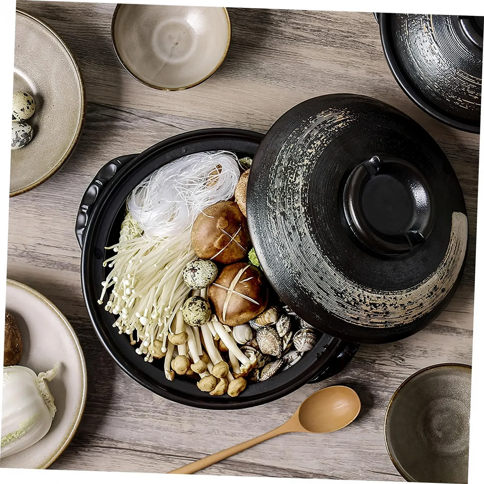 Кастрюля керамическая глазурованная энергосберегающая 500 мл, фото №7