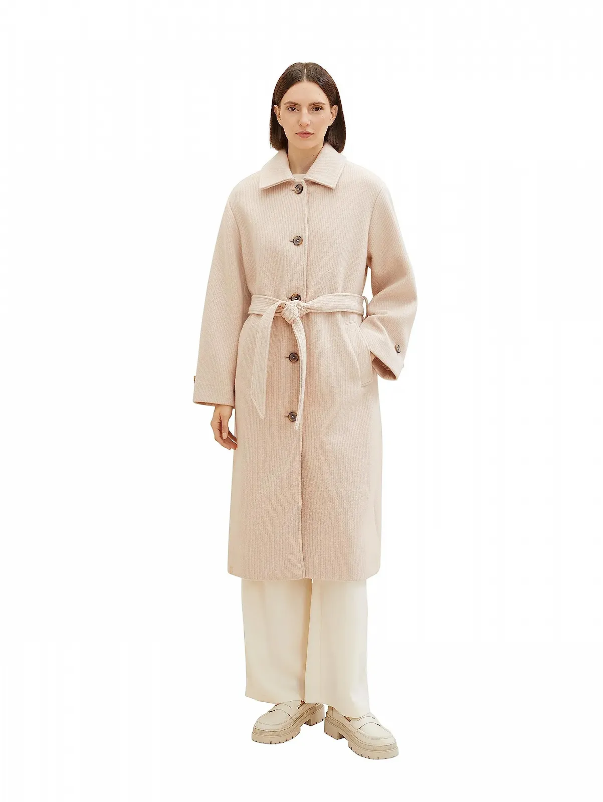 Пальто TOM TAILOR с поясом, фото №6