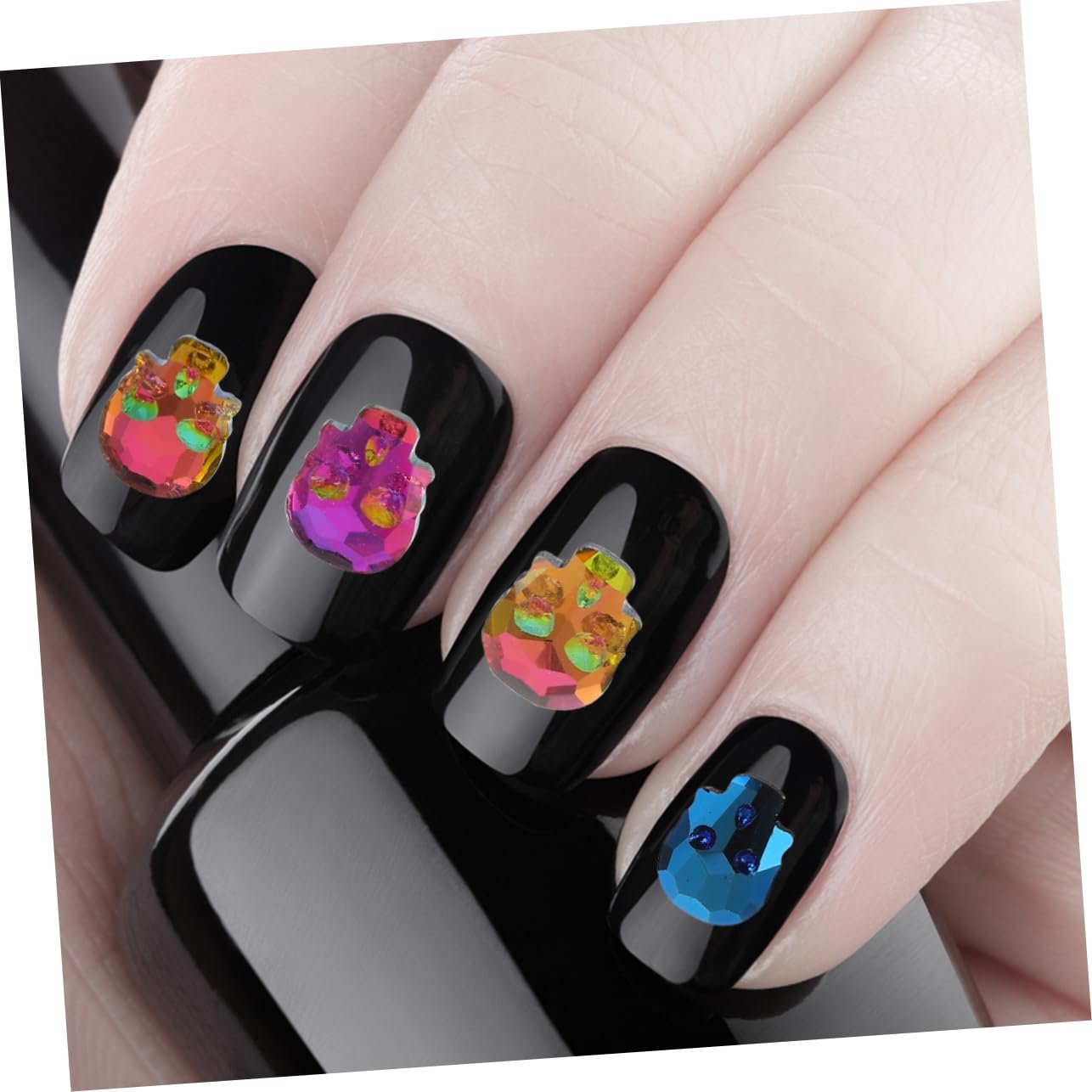 Наклейки для ногтей Beavorty Череп, 120 шт., фото №5