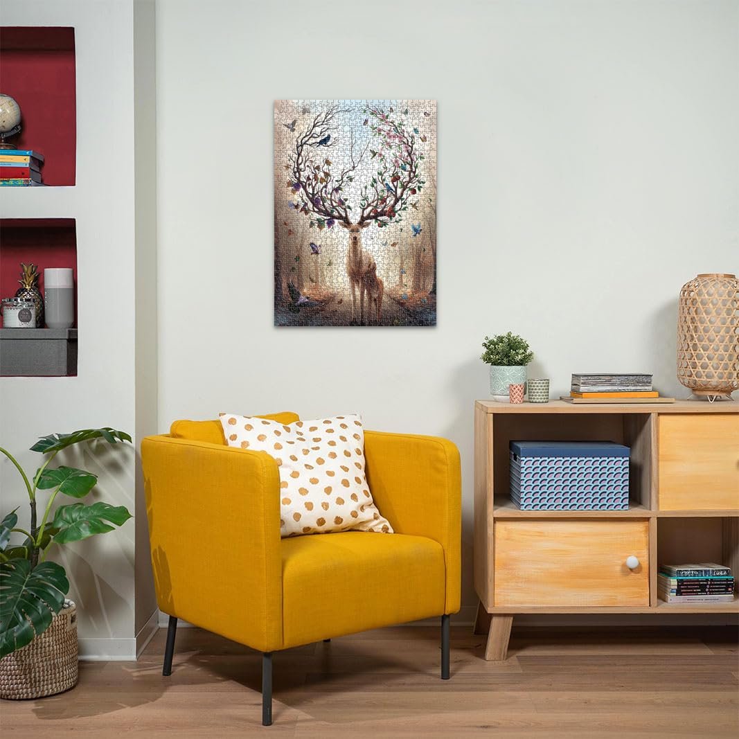 Пазл Ravensburger 12000459 Magic Deer 1000 деталей, фото №5