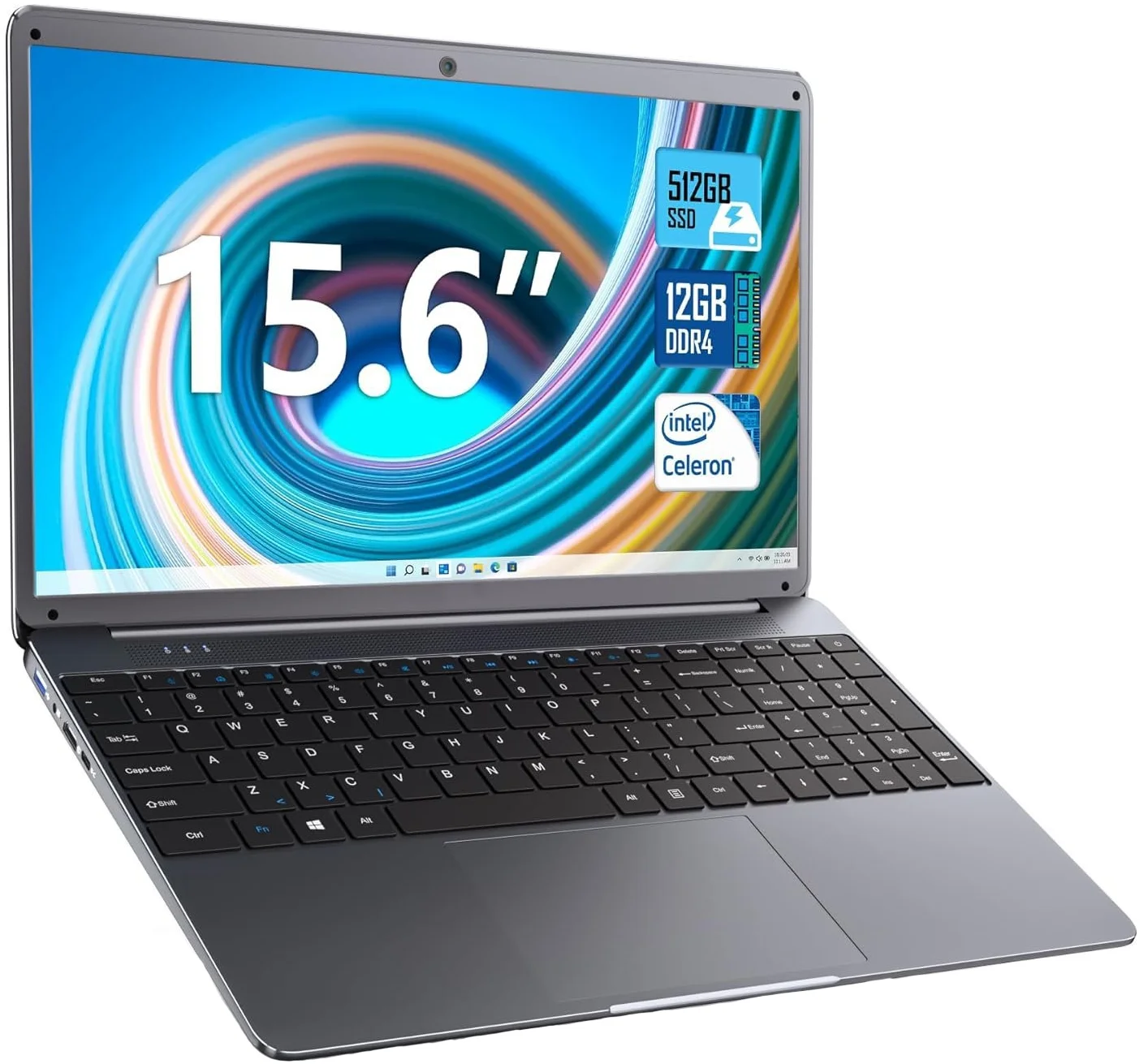 Ноутбук 15.6" SGIN X15 Intel Celeron N5095 RAM 12GB SSD 512GB Windows 11 (UKR), фото №1