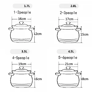 Кастрюля керамическая для дома, для бульона, с антипригарным покрытием 2.8 л цена на synthetic.ua - Фото 1 Кастрюля керамическая для дома, для бульона, с антипригарным покрытием 2.8 л synthetic.ua - Фото 1