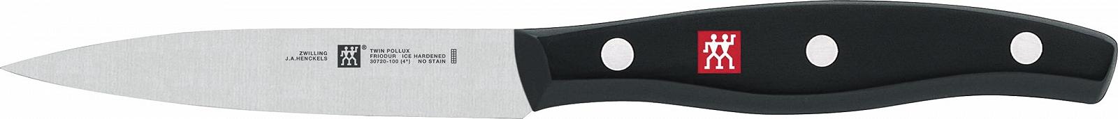 Набір ножів ZWILLING Twin Pollux Ніж для очищення овочів, Ніж для м'яса, Ніж шеф-кухаря, 3 шт, Спеціальна сталь, Пластикова ручка, фото №4