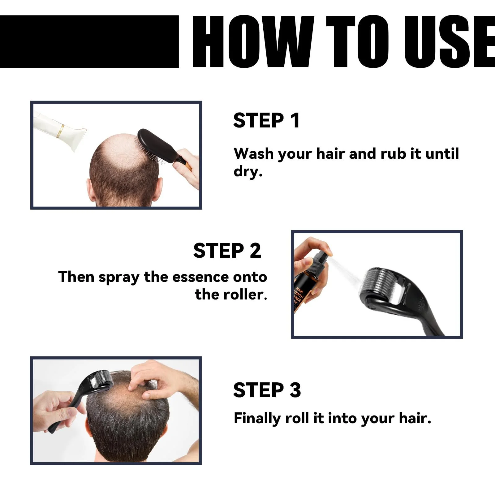 Есенція для росту волосся Спрей проти випадіння волосся, фото №2 Есенція для росту волосся Спрей проти випадіння волосся, фото №2