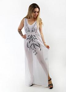 Сарафан NÜ Denmark M Белый (GDG-521826-White) synthetic.ua - Фото 1