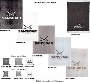 Плед Sansibar XXL из микрофлиса с логотипом 150 x 200 см synthetic.ua - Фото 1