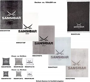 Плед Мікрофліс Sansibar XXL з логотипом 150 x 200 см synthetic.ua - Фото 1