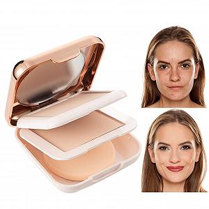 Компактная Пудра для Лица Jomewory Translucent Double Layer Powder для сужения пор, контроль жирности, матовый финиш - Фото 1