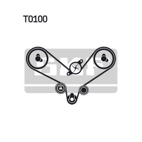 Комплект ГРМ SKF VKMA 01200 для AUDI FORD VW, фото №2