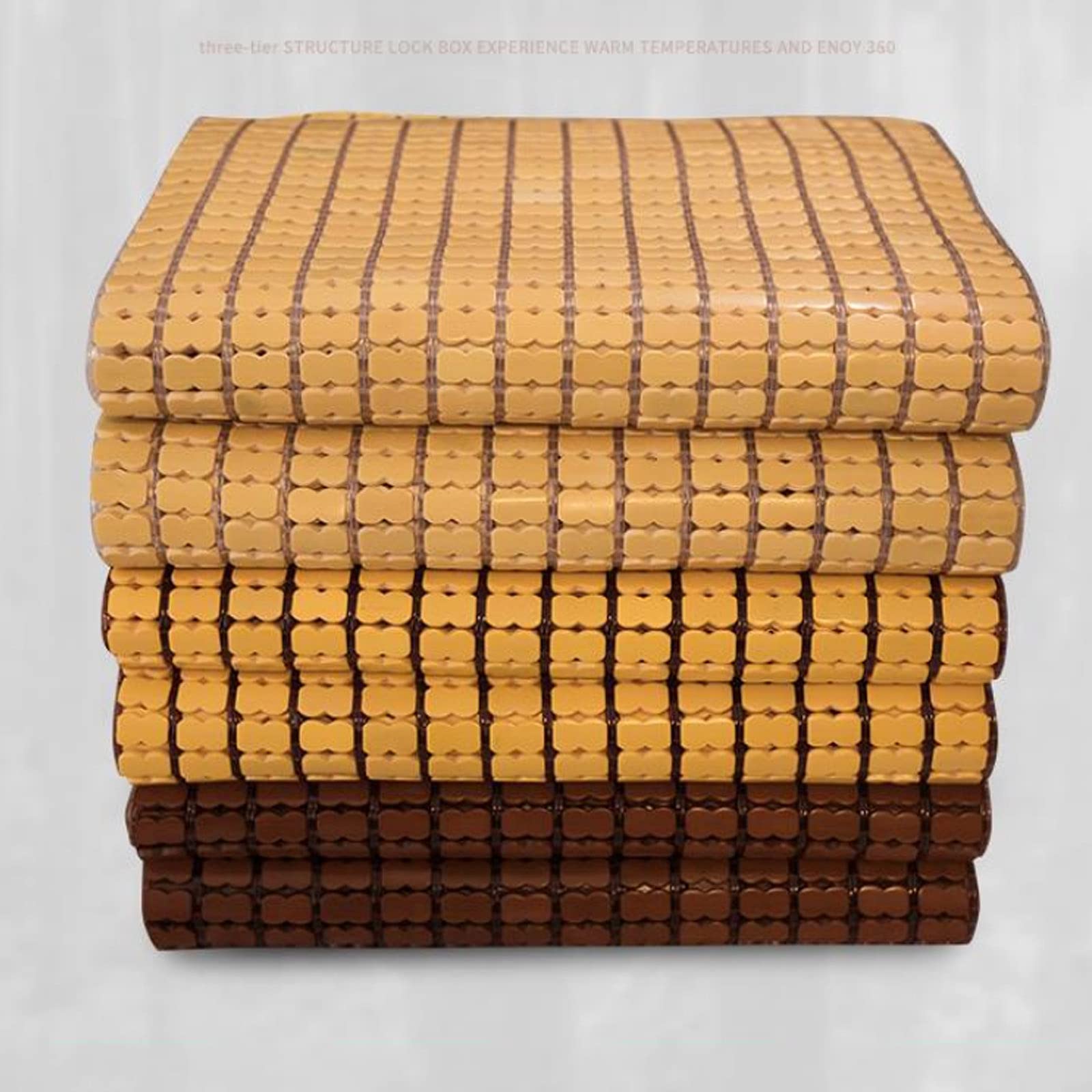 Килимок Summer Klappmajong Bamboo Cooling Health Air Conditioner Ізольований та вентильований, фото №5