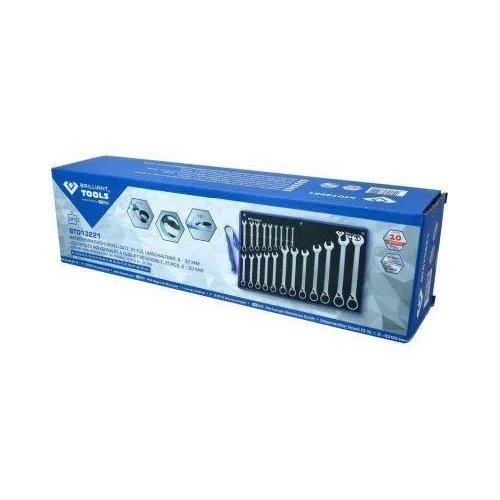 Набор накидных трещоточных ключей KS TOOLS BT013221, фото №4