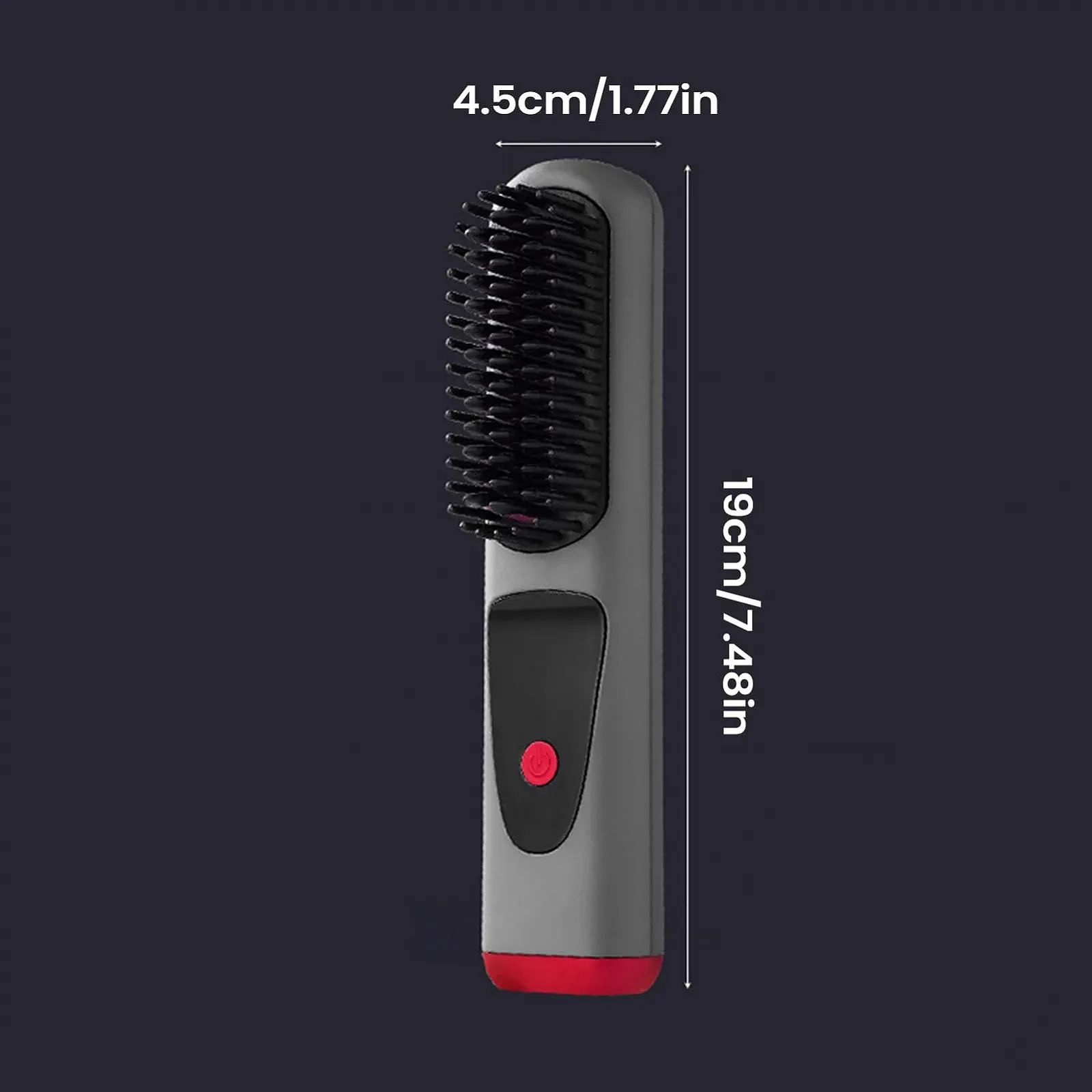 Щетка-выпрямитель Ceramic 4 Levels LED Wireless USB, фото №6