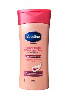 Крем для рук Vaseline Healthy Hand and Stronger Nails 200 миллилитров, упаковка из 3 штук - Фото 1