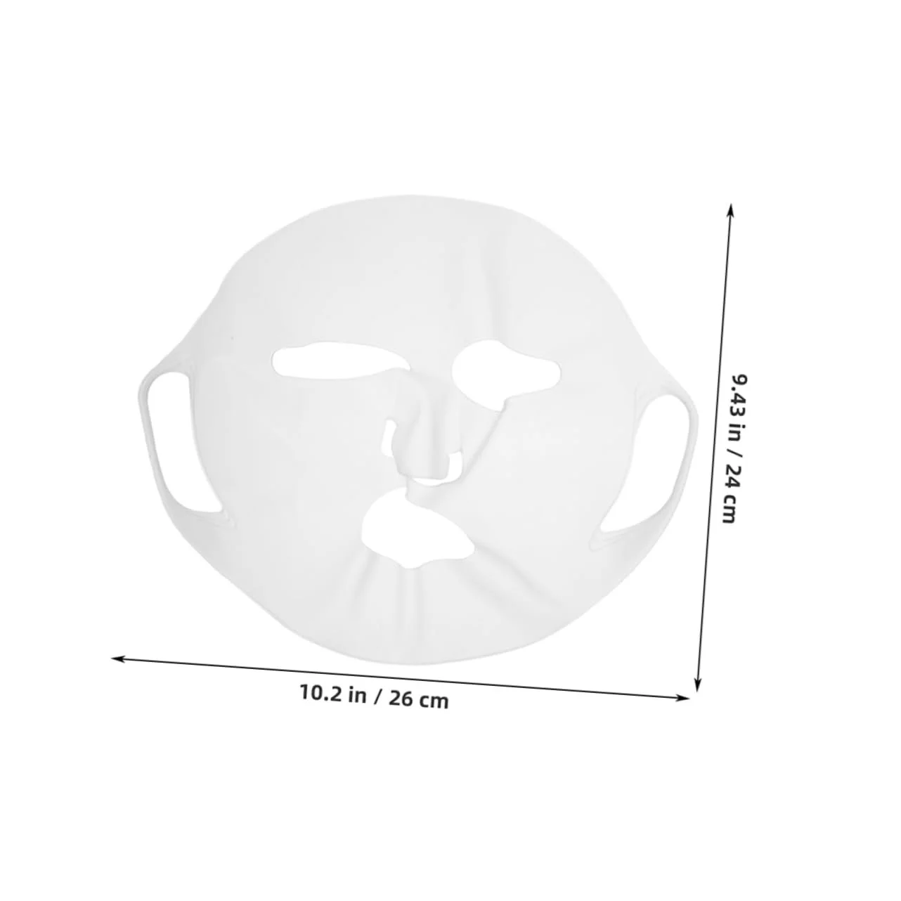 Маска для обличчя Beaupretty Силіконова багаторазова з вушними гачками Зволожуюча Захист від випаровування Біла, 2 шт, фото №2 Маска для обличчя Beaupretty Силіконова багаторазова з вушними гачками Зволожуюча Захист від випаровування Біла, 2 шт, фото №2